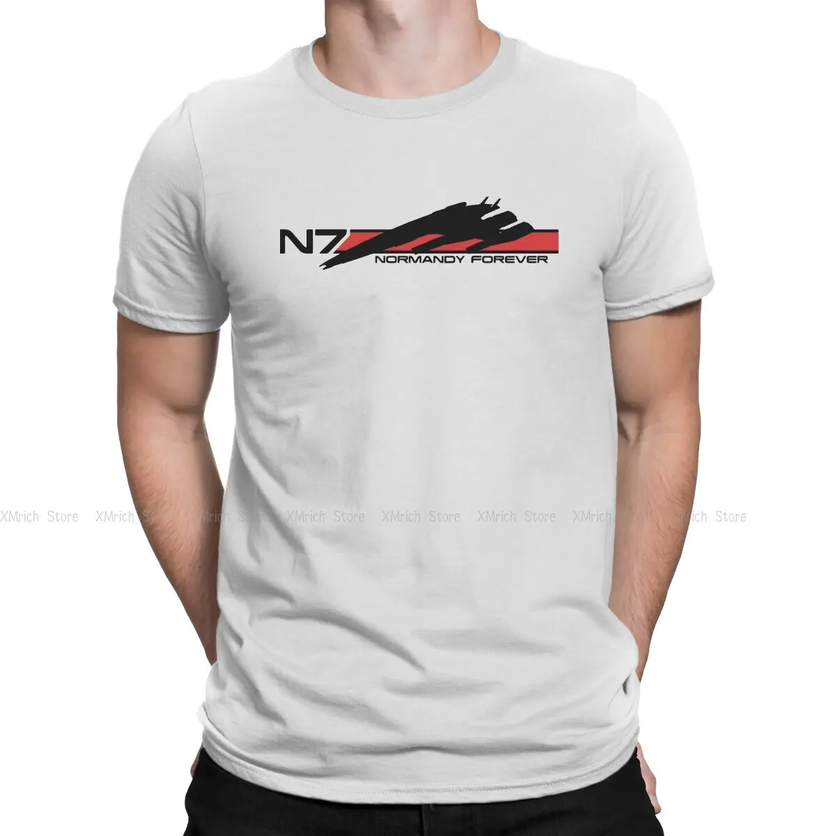 Normandy Forever N7 black Men T Shirts Mass Effect Commander Shepard Asari Game Funny Tees Cotton Gift Idea Clothes
Normandy Forever N7 black Men T Shirts Mass Effect Commander Shepard Asari Game Funny Tees Cotton Gift Idea Clothes