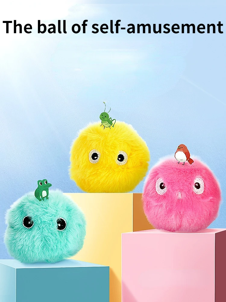 Cat Toys Self Hi Amusement Artifact Teasing Cat Stick Catnip Bite-resistant Kitten Baby Cat Pet Cat Supplies Call Call Ball 
Cat Toys Self Hi Amusement Artifact Teasing Cat Stick Catnip Bite-resistant Kitten Baby Cat Pet Cat Supplies Call Call Ball