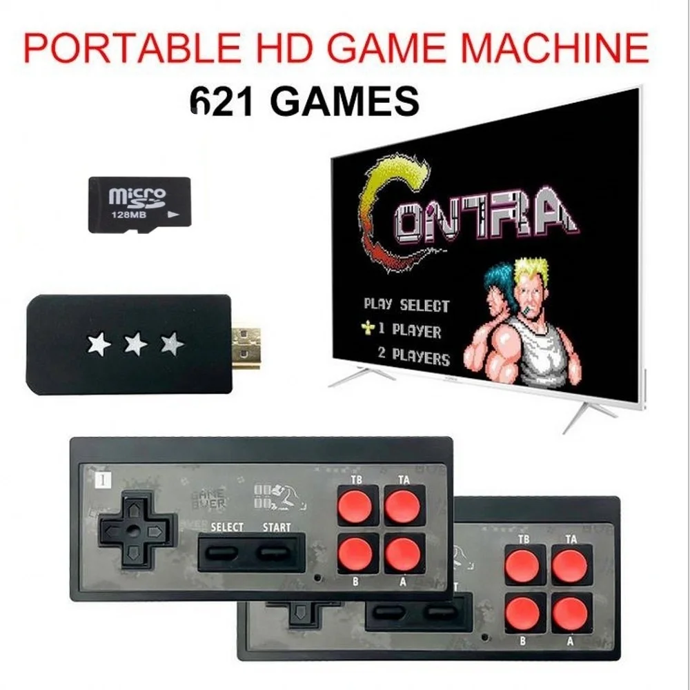 Беспроводная портативная ТВ-видеоконсоль Y2 USB со встроенными 621 играми для NES Ретро Dendy консоль портативная ретро-консоль
Беспроводная портативная ТВ-видеоконсоль Y2 USB со встроенными 621 играми для NES Ретро Dendy консоль портативная ретро-консоль