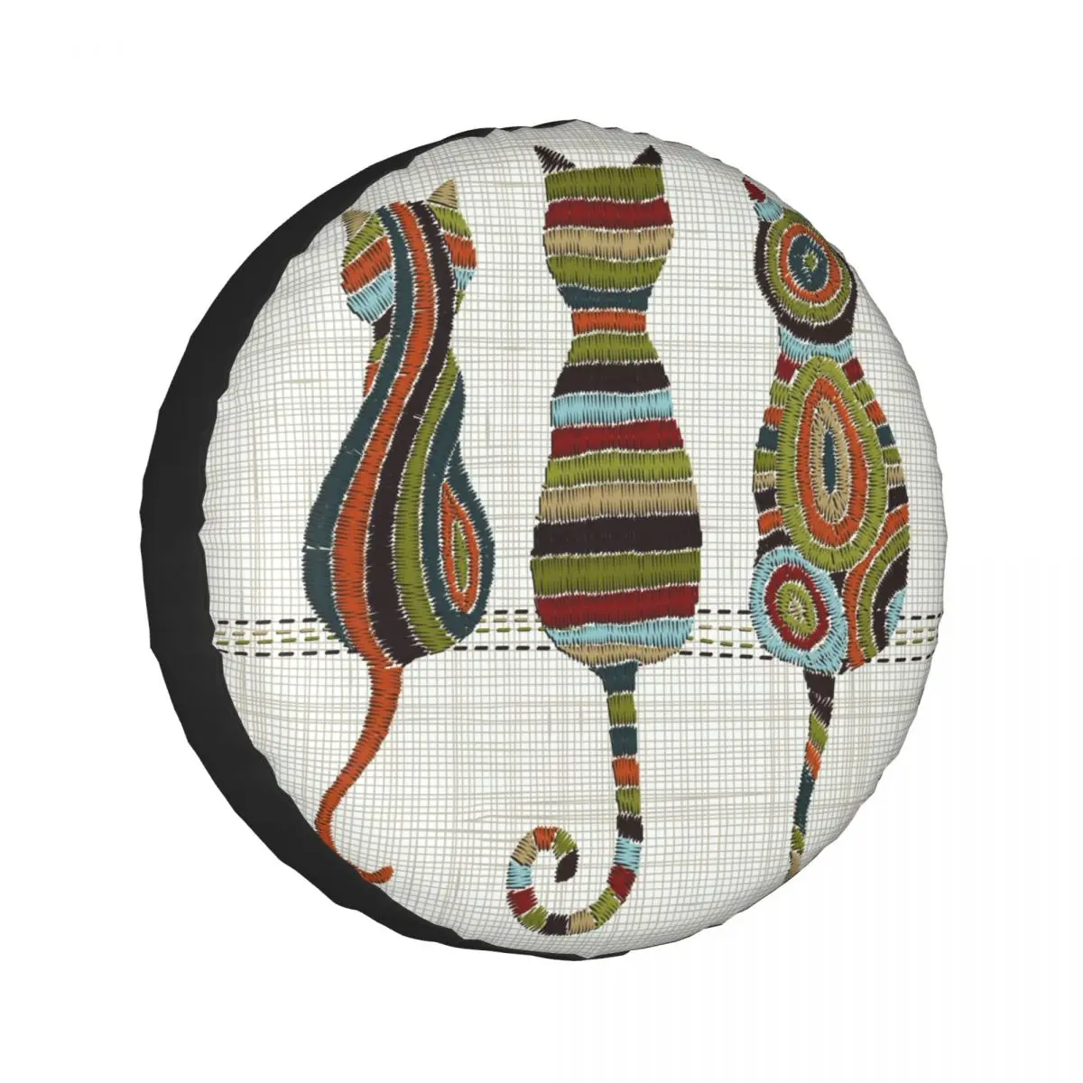 Spare Wheel Tire Cover Case Pouch Protector Chic Embroidery Cat Pattern Car Tyres for Jeep Hummer 14 /15/16/17 Inch
Spare Wheel Tire Cover Case Pouch Protector Chic Embroidery Cat Pattern Car Tyres for Jeep Hummer 14 /15/16/17 Inch