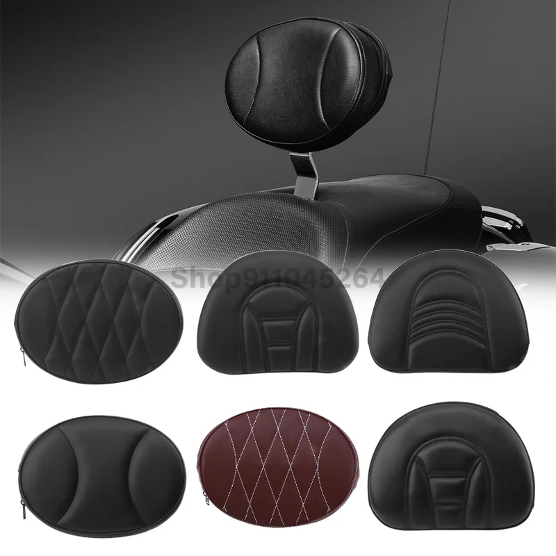 Motorcycle Sissy Bar Backrest Driver Rider Pillow Pad Leather Seat Motocross Accessories For Harley Touring Road King Glide
Motorcycle Sissy Bar Backrest Driver Rider Pillow Pad Leather Seat Motocross Accessories For Harley Touring Road King Glide