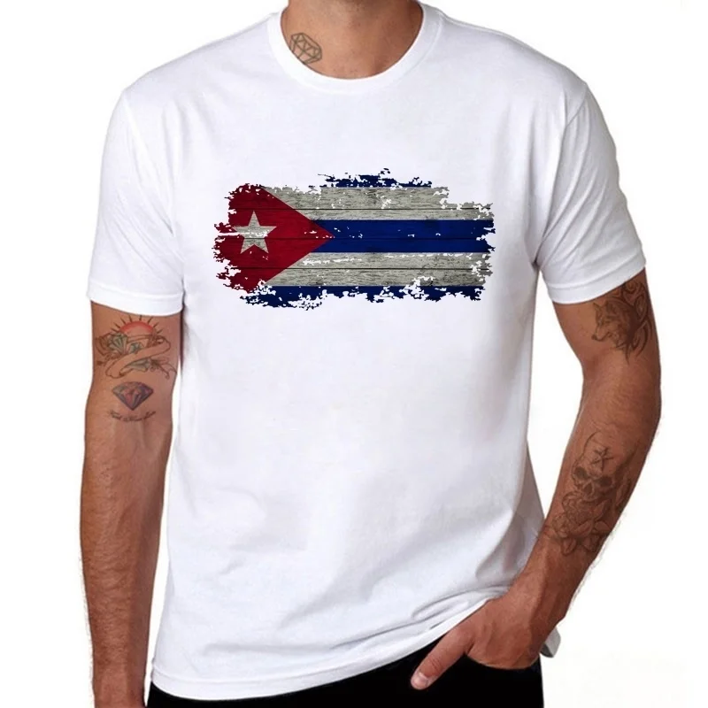 Cuba Flag T shirt Men Fashion Short Sleeve Round Neck Brand Printing T-shirts Hip Hop Cuba Flag Funny Men Tshirts
Cuba Flag T shirt Men Fashion Short Sleeve Round Neck Brand Printing T-shirts Hip Hop Cuba Flag Funny Men Tshirts