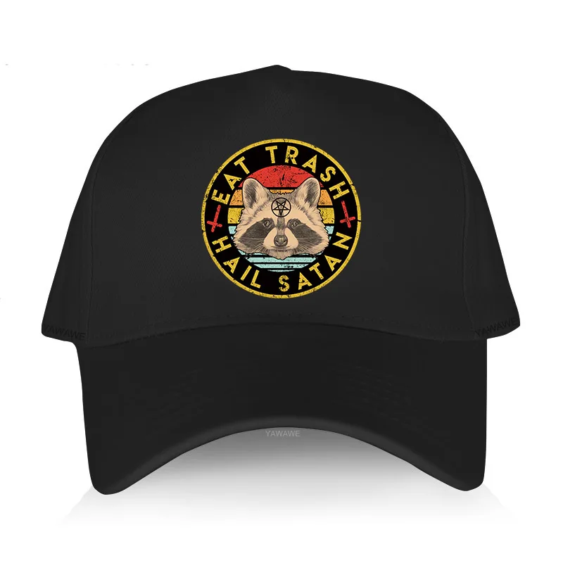 Hot sale Baseball Cap casual cool hat for men Raccoon Eat Trash Hail Satan Funny Design Unisex Breathable caps Boyfriend hats
Hot sale Baseball Cap casual cool hat for men Raccoon Eat Trash Hail Satan Funny Design Unisex Breathable caps Boyfriend hats