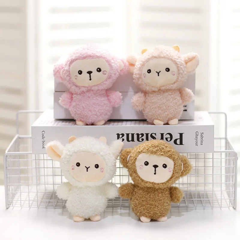 Mini Cute Plush Lamb Doll Keychain Kawaii Small Sheep Solid Color Plush Pendant Mobile Phone Bag Buckle for Baby Gift
Mini Cute Plush Lamb Doll Keychain Kawaii Small Sheep Solid Color Plush Pendant Mobile Phone Bag Buckle for Baby Gift