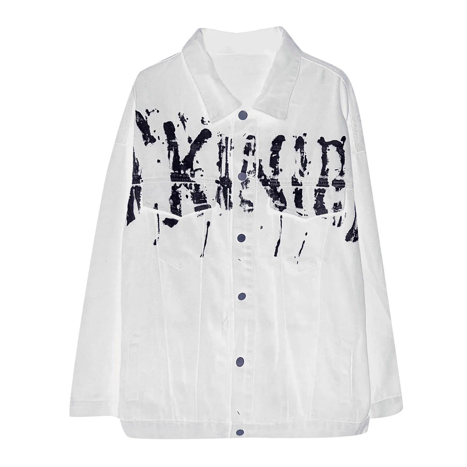 Mens Denim Jacket Spring And Autumn Vintage Fashion Harajuku Leisure Solid Color Letter Buckle Lapel Denim Coat Long Sleeve Top
Mens Denim Jacket Spring And Autumn Vintage Fashion Harajuku Leisure Solid Color Letter Buckle Lapel Denim Coat Long Sleeve Top