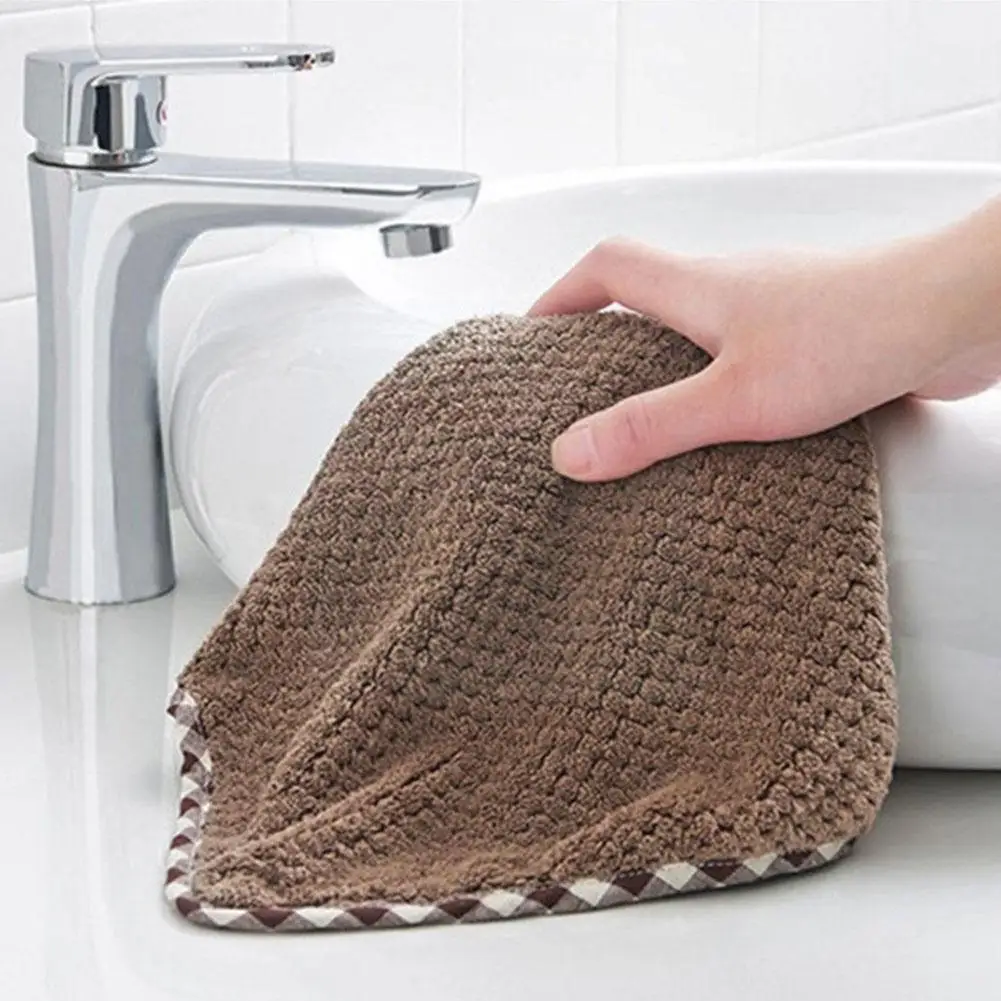 Hangable Coral Fleece Absorbent Flower Soft Hand Towels Kitchen Towels Bathroom Towels Non-linting Cleaning Flower Q7x6
Hangable Coral Fleece Absorbent Flower Soft Hand Towels Kitchen Towels Bathroom Towels Non-linting Cleaning Flower Q7x6