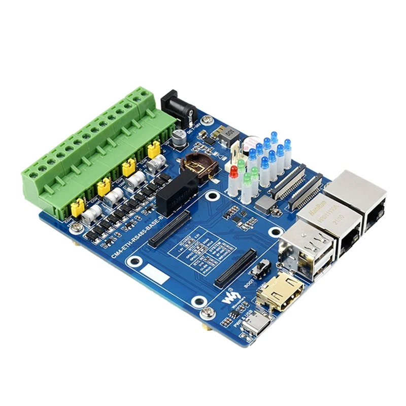 Waveshare For Raspberry Pi Compute Module 4 Dual Network Port Four Way RS485 Expansion Board Gigabit Ethernet USB 2.0
Waveshare For Raspberry Pi Compute Module 4 Dual Network Port Four Way RS485 Expansion Board Gigabit Ethernet USB 2.0