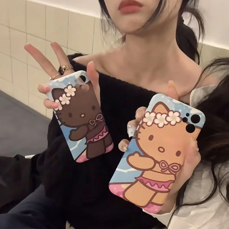 Kawaii Sanrio Hello Kittys Cartoon Phone Case Iphone 14 13 12Promax Anime Peripheral Decorations for Apple Phone Gifts for Girls
Kawaii Sanrio Hello Kittys Cartoon Phone Case Iphone 14 13 12Promax Anime Peripheral Decorations for Apple Phone Gifts for Girls
