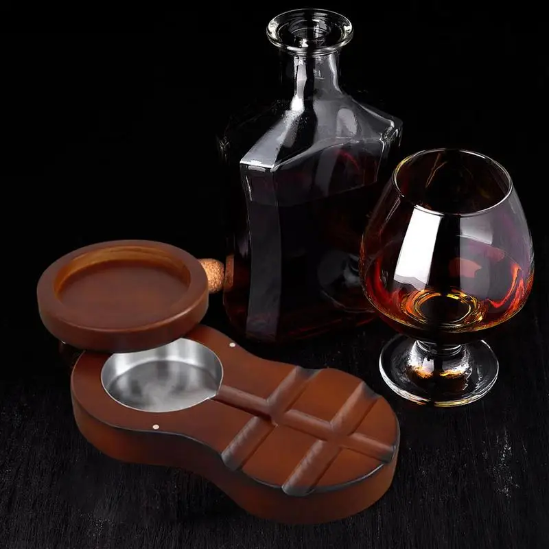 Whiskey Glass Tray Wooden 2 In 1 Whiskey Glass Coaster Wood Mens Ashtray Wine Whiskey Tray Solid Wood Coaster Cigar Holders
Whiskey Glass Tray Wooden 2 In 1 Whiskey Glass Coaster Wood Mens Ashtray Wine Whiskey Tray Solid Wood Coaster Cigar Holders