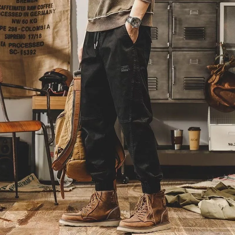 Брюки-карго мужские с эластичным поясом, хлопковые прямые штаны для бега, быстросохнущие спортивные штаны
Брюки-карго мужские с эластичным поясом, хлопковые прямые штаны для бега, быстросохнущие спортивные штаны