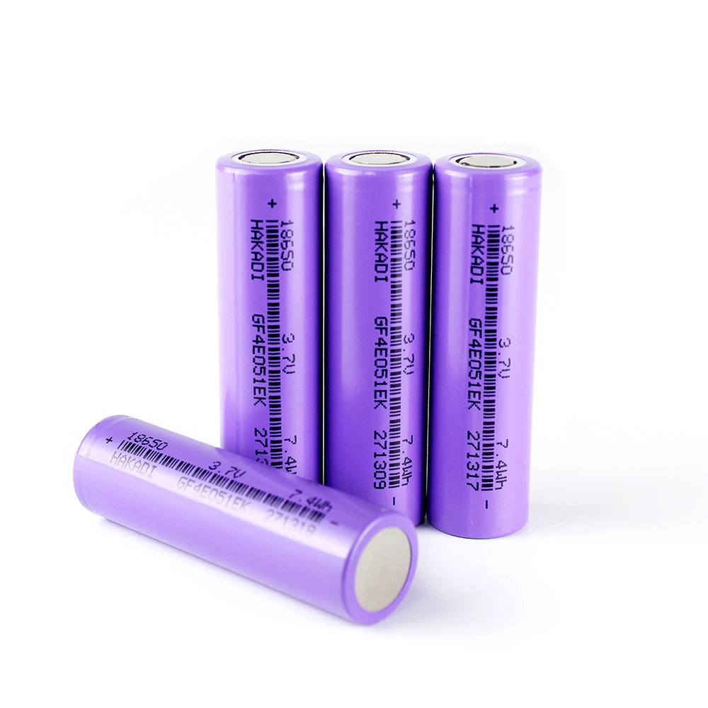 

HAKADI 18650 3.7V 2000mAh Lithium Rechargeable Battery Li-ion Akku For Drone Power Tools LED Flashlight batteries Torch Toy