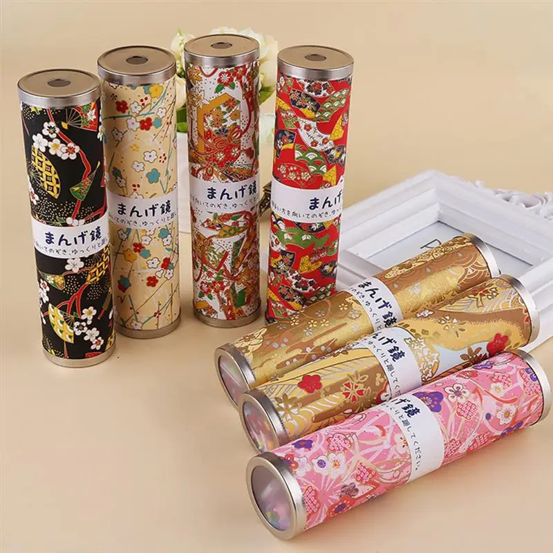 1Pc Japanese Style Kaleidoscope With Metal Cover Toy Special Paper Toys For Children Autism Kid Puzzle Toy(Random Color)
1Pc Japanese Style Kaleidoscope With Metal Cover Toy Special Paper Toys For Children Autism Kid Puzzle Toy(Random Color)