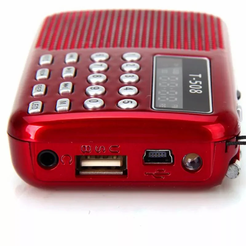 Mini LED Display FM Radio Speaker Music Player Dual Band Rechargeable Digital Panel Stereo USB TF Card For Tablet PC
Mini LED Display FM Radio Speaker Music Player Dual Band Rechargeable Digital Panel Stereo USB TF Card For Tablet PC