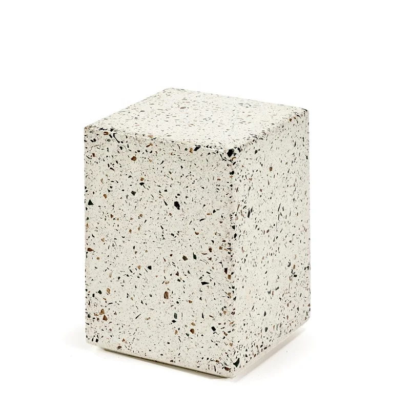 Nordic modern small designed living room natural mable creative cube rectangular terrazzo wholesale coffee side table
Nordic modern small designed living room natural mable creative cube rectangular terrazzo wholesale coffee side table