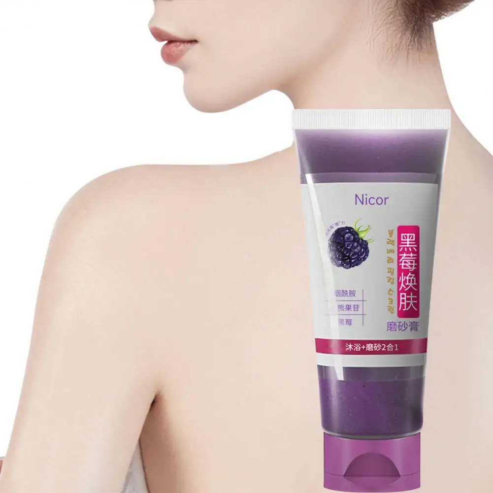 200ml Useful Lightweight Quick Absorption Blackberries Scrub Cream Accessories for Adult Body Scrub Gel Body Scrub Gel
200ml Useful Lightweight Quick Absorption Blackberries Scrub Cream Accessories for Adult Body Scrub Gel Body Scrub Gel