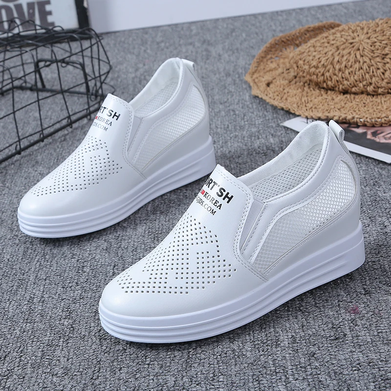 2022Platform Sneakers White Shoes Women Platform Shoes Slip-on Sneakers BreathableHollow Solid Female Height Increasing Footwear
2022Platform Sneakers White Shoes Women Platform Shoes Slip-on Sneakers BreathableHollow Solid Female Height Increasing Footwear