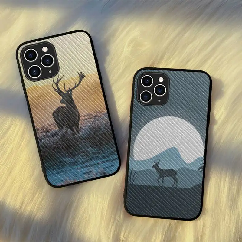 Aesthetic deer Phone Case Hard Leather Case for iPhone 11 12 13 Mini Pro Max 8 7 Plus SE 2020 X XR XS Coque
Aesthetic deer Phone Case Hard Leather Case for iPhone 11 12 13 Mini Pro Max 8 7 Plus SE 2020 X XR XS Coque