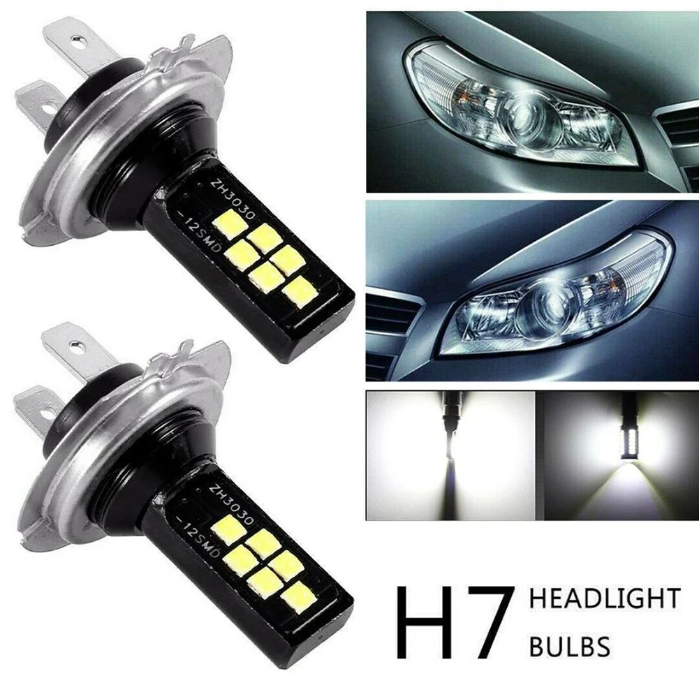 2PCS H7 LED Bulb 12V 12W 1200LM 360 Degree Beam Angle Super White Headlight Fog Light High Low Beam Headlight
2PCS H7 LED Bulb 12V 12W 1200LM 360 Degree Beam Angle Super White Headlight Fog Light High Low Beam Headlight