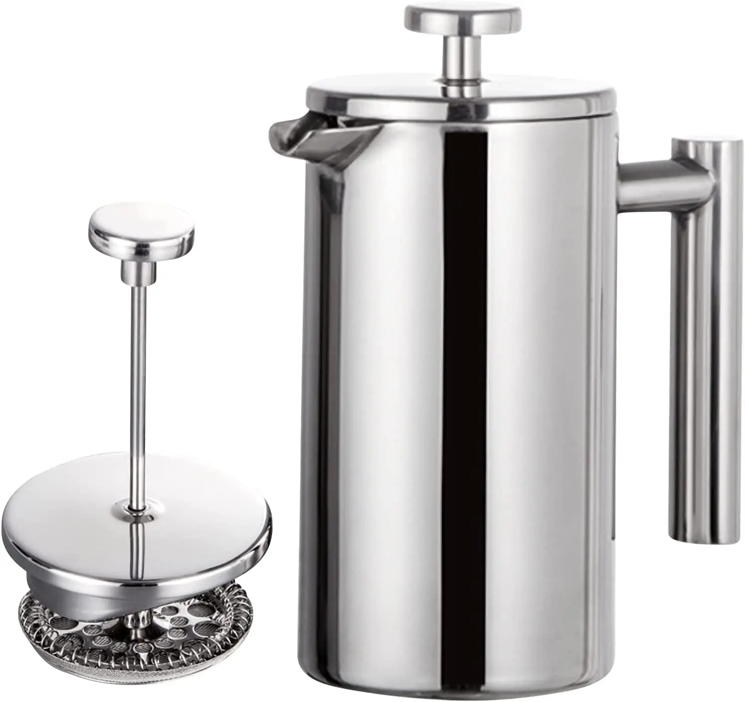 Anne Fish French Press Coffee Maker Stainless Steel Coffee Percolator Pot Double Wall Large Capacity Manual Cafetiere Containers
Anne Fish French Press Coffee Maker Stainless Steel Coffee Percolator Pot Double Wall Large Capacity Manual Cafetiere Containers