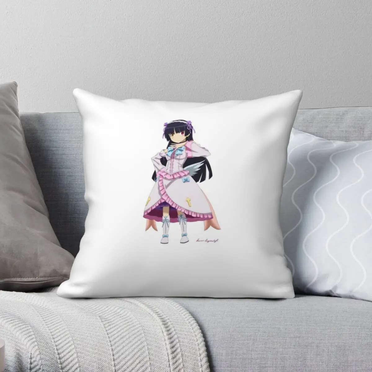 The Holy Angel Kamineko Square Pillowcase Polyester Linen Velvet Printed Zip Decor Pillow Case Car Cushion Cover 18" 
The Holy Angel Kamineko Square Pillowcase Polyester Linen Velvet Printed Zip Decor Pillow Case Car Cushion Cover 18"