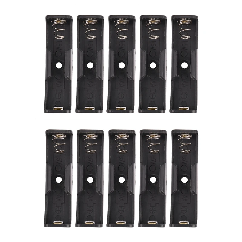 AA/1.5V/PP3 Battery Holder/Connector Enclosed Or Open With Switch, Battery Holder AA X 1 Holder PCB Amount:10
AA/1.5V/PP3 Battery Holder/Connector Enclosed Or Open With Switch, Battery Holder AA X 1 Holder PCB Amount:10