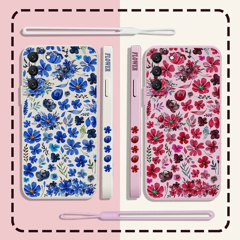 Blue Red Warm Flower Phone Case For Samsung Galaxy S23 S22 S21 S20 Ultra Plus FE S10 S9 S10E Note 20 ultra 10 9 Plus with Strap
Blue Red Warm Flower Phone Case For Samsung Galaxy S23 S22 S21 S20 Ultra Plus FE S10 S9 S10E Note 20 ultra 10 9 Plus with Strap
