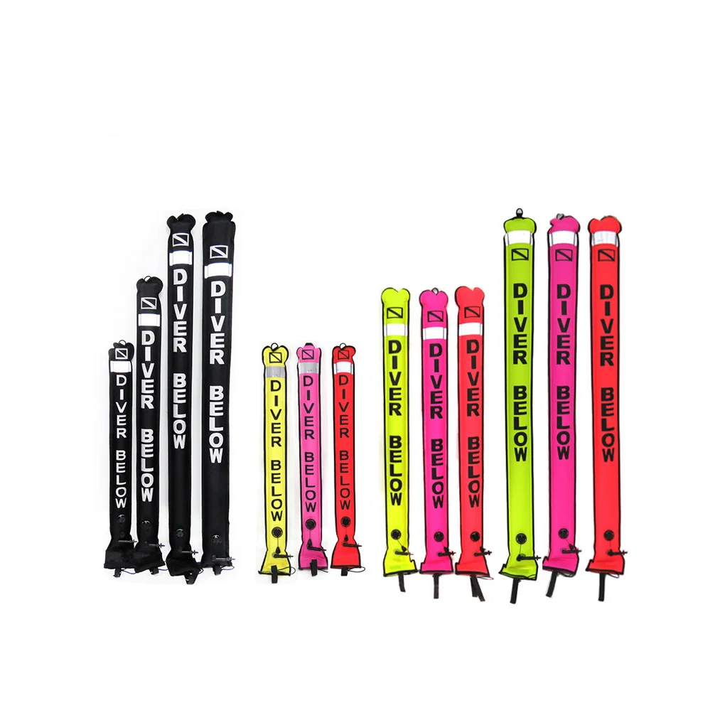 Explosion-proof Buoy Signal Tube Snorkeling Sausage Gear Inflatable Scuba Diving Surface Markers Black 1 2m 15cm
Explosion-proof Buoy Signal Tube Snorkeling Sausage Gear Inflatable Scuba Diving Surface Markers Black 1 2m 15cm
