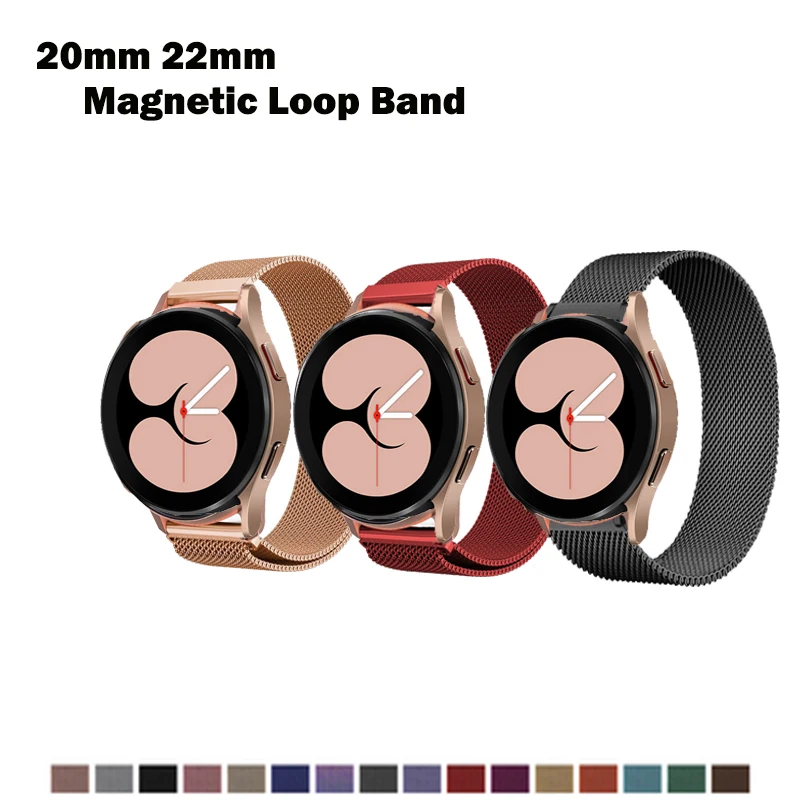 Ремешок для Samsung Galaxy Watch 4 40 мм 44 мм/Classic 42 мм 46 мм/Active2, магнитный браслет для часов 3 41 мм 45 мм, 20 мм 22 мм
Ремешок для Samsung Galaxy Watch 4 40 мм 44 мм/Classic 42 мм 46 мм/Active2, магнитный браслет для часов 3 41 мм 45 мм, 20 мм 22 мм