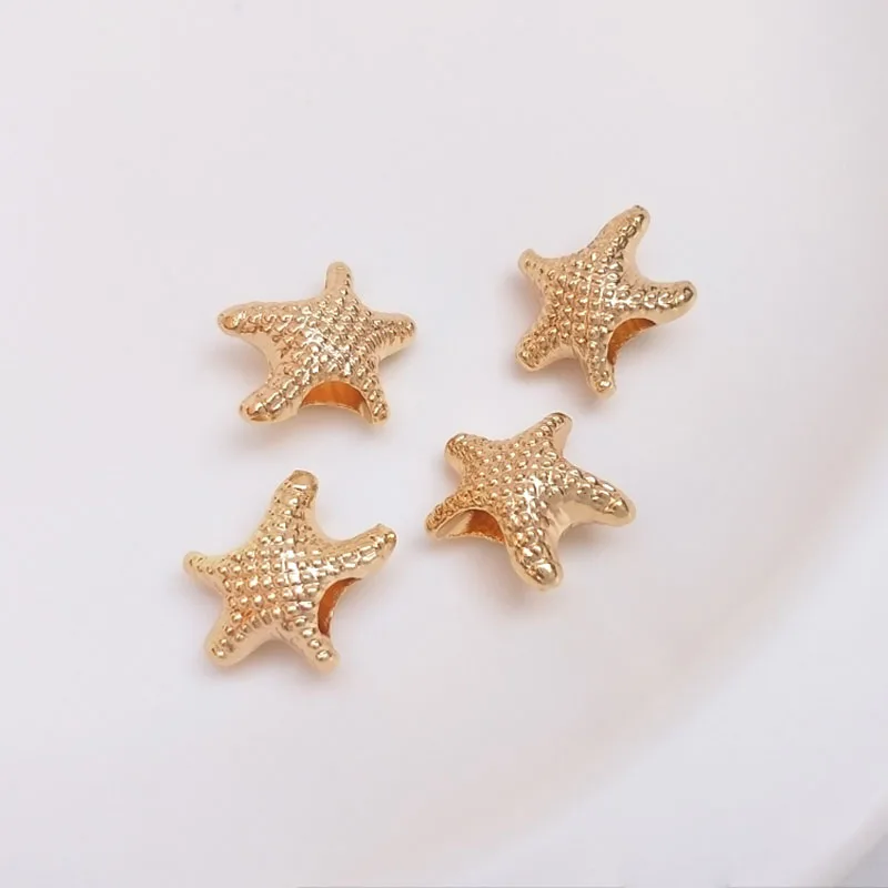 Long 13mm Starfish Shape Beads Loose Spacer Beads Seed Bead for DIY Jewelry Making Bracelet Necklace Accessories
Long 13mm Starfish Shape Beads Loose Spacer Beads Seed Bead for DIY Jewelry Making Bracelet Necklace Accessories