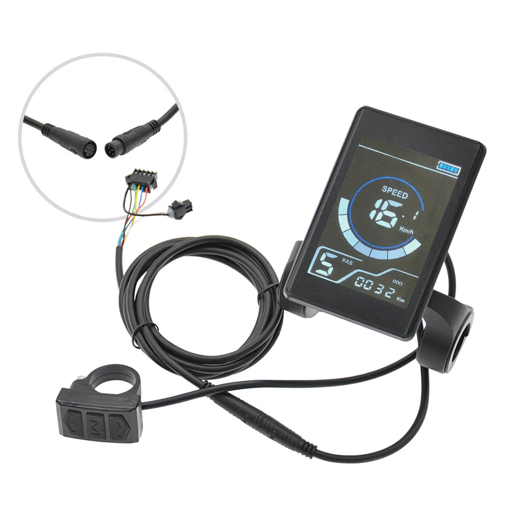 Assistant Sensor Display LCD Bike Speed Odometer Display ABS Shell Color Screen Waterproof Wiring Suitable for All Bikes
Assistant Sensor Display LCD Bike Speed Odometer Display ABS Shell Color Screen Waterproof Wiring Suitable for All Bikes