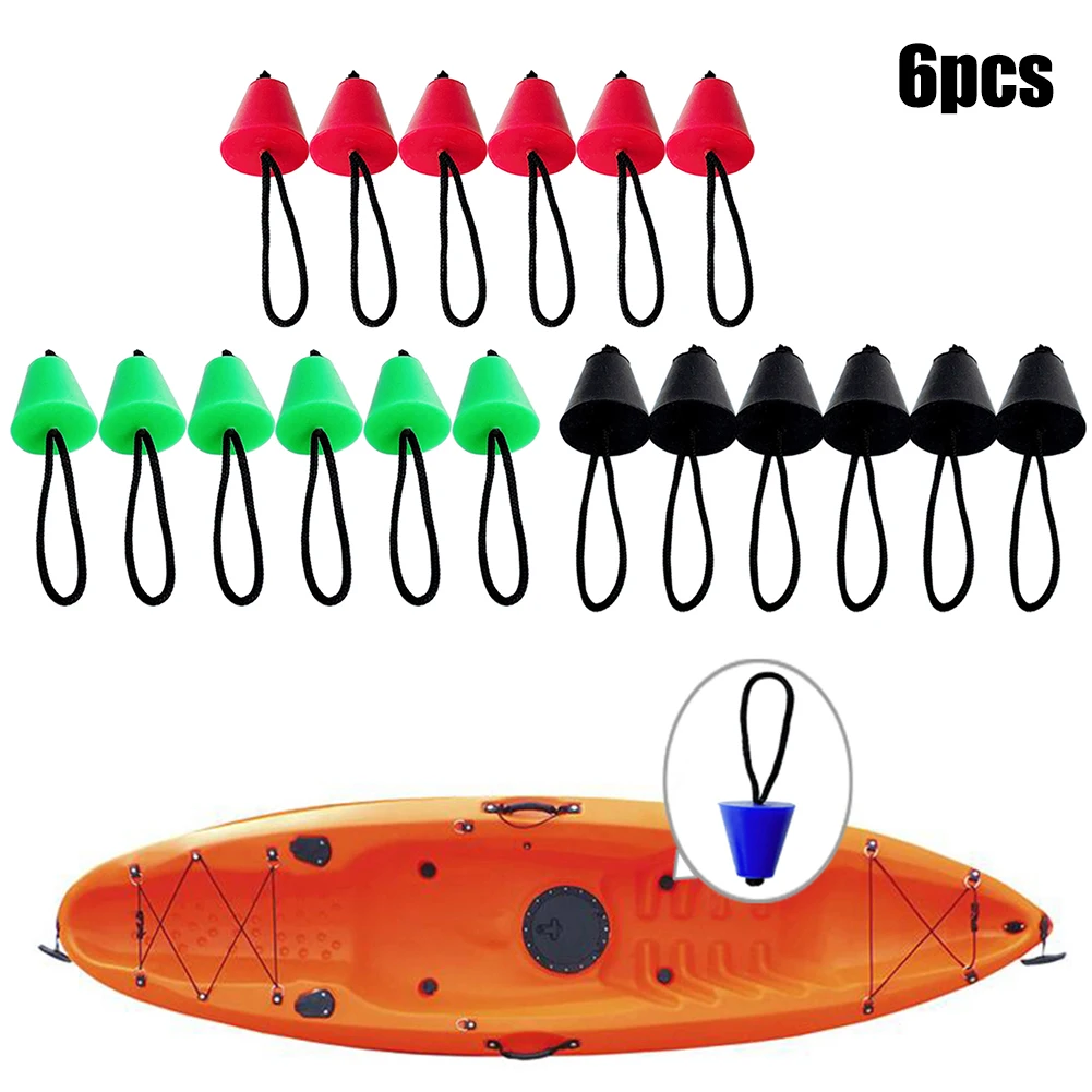 6Pcs Kayak Scupper Plugs Universal Yacht Boat Transoms Plugs Lightweight EVA Kayak Drain Plugs With Lanyard Drifting Accessories
6Pcs Kayak Scupper Plugs Universal Yacht Boat Transoms Plugs Lightweight EVA Kayak Drain Plugs With Lanyard Drifting Accessories