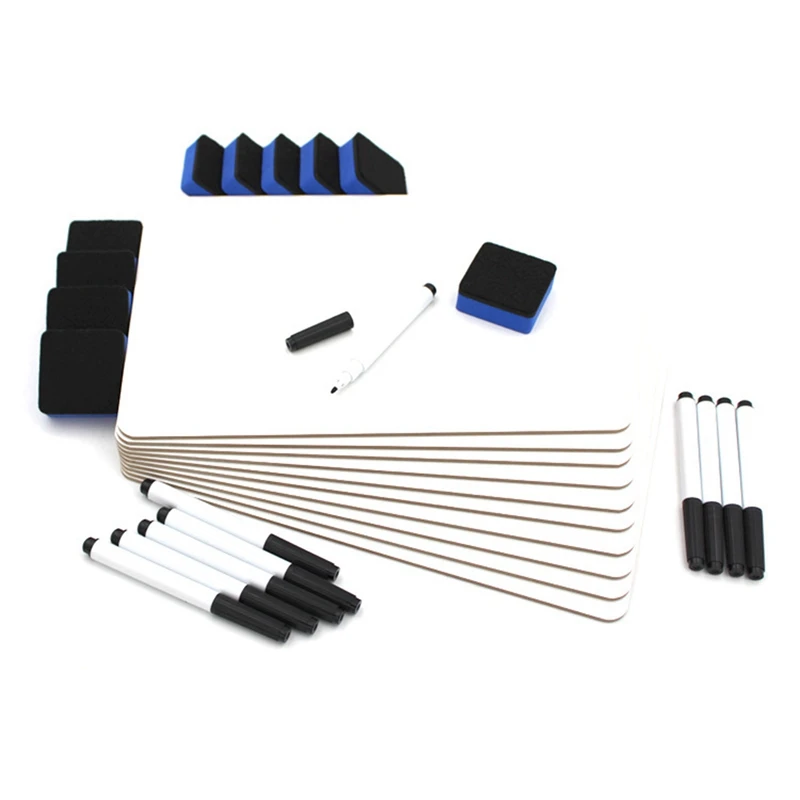 10PCS Dry Erase Whiteboard Classroom Set 22.86 X 30.48 Cm, Suitable For Students, Teachers And Children's Classrooms
10PCS Dry Erase Whiteboard Classroom Set 22.86 X 30.48 Cm, Suitable For Students, Teachers And Children's Classrooms