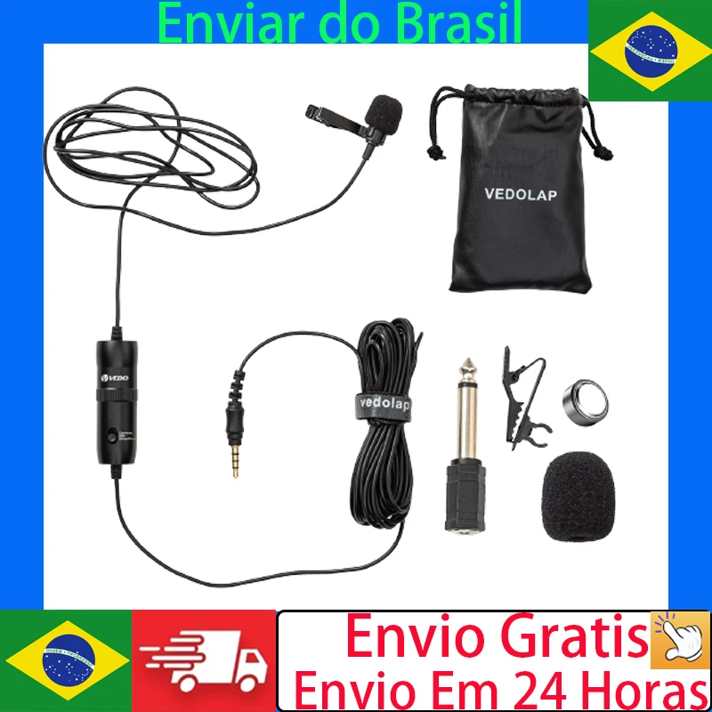 2022 Mini Lavalier Microphone Metal Clip Lapel Mic for Mobile Phone PC Laptop Wired Mikrofo/Microfon for Speaking Vocal Audio
2022 Mini Lavalier Microphone Metal Clip Lapel Mic for Mobile Phone PC Laptop Wired Mikrofo/Microfon for Speaking Vocal Audio