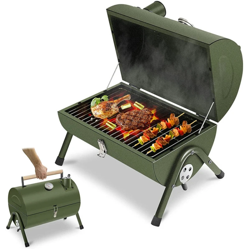 Portable Barbecue Charcoal Grill Small BBQ Smoker Grill Outdoor Cooking Picnic Camping Grill
Portable Barbecue Charcoal Grill Small BBQ Smoker Grill Outdoor Cooking Picnic Camping Grill