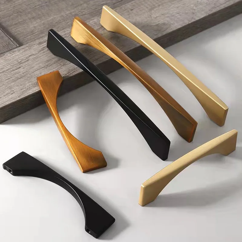 Brushed Gold Yellow Bronze Black Cabinet Knobs and Handles Fittings for Furniture Wardrobe Dresser Pulls Drawer Door Hardware
Brushed Gold Yellow Bronze Black Cabinet Knobs and Handles Fittings for Furniture Wardrobe Dresser Pulls Drawer Door Hardware