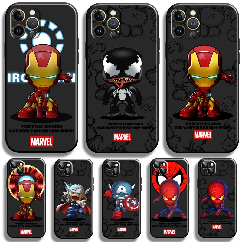 Marvel Cartoon Iron Man Spiderman For Apple iPhone 13 12 11 Pro Max 12 13 Mini X XR XS Max SE 6 6S 7 8 Plus Phone Case Funda
Marvel Cartoon Iron Man Spiderman For Apple iPhone 13 12 11 Pro Max 12 13 Mini X XR XS Max SE 6 6S 7 8 Plus Phone Case Funda