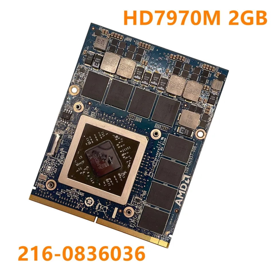 HD7970M Graphics Card HD 7970 216-0836036, 2GB Video Card for Alien M17X M18X Dell M17X R3 R4 R5 graphics board
HD7970M Graphics Card HD 7970 216-0836036, 2GB Video Card for Alien M17X M18X Dell M17X R3 R4 R5 graphics board