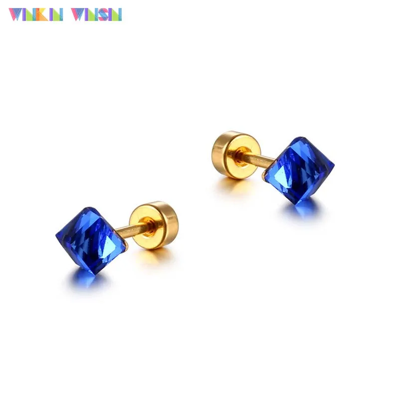 WinkinWinsin Brand K Series Simply Style Man Woman Square Shape Stud Earring Women Ear Drop Fashionable Men Titanium Earrings
WinkinWinsin Brand K Series Simply Style Man Woman Square Shape Stud Earring Women Ear Drop Fashionable Men Titanium Earrings