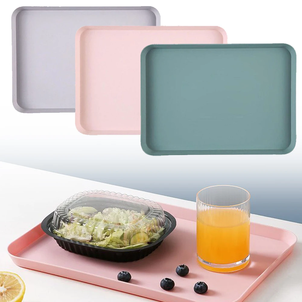 Nordic Rectangular Serving Tray Anti Slip Scratch Resistant Plastic Food Fruit Dessert Tray Kitchen Organizer
Nordic Rectangular Serving Tray Anti Slip Scratch Resistant Plastic Food Fruit Dessert Tray Kitchen Organizer