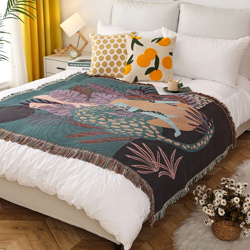Leopard Pattern Women's Throw Blanket for Multifunctional Use as Beach Sofa Cover, Tassel Dust Cover, Air Conditioning Blanket
Leopard Pattern Women's Throw Blanket for Multifunctional Use as Beach Sofa Cover, Tassel Dust Cover, Air Conditioning Blanket