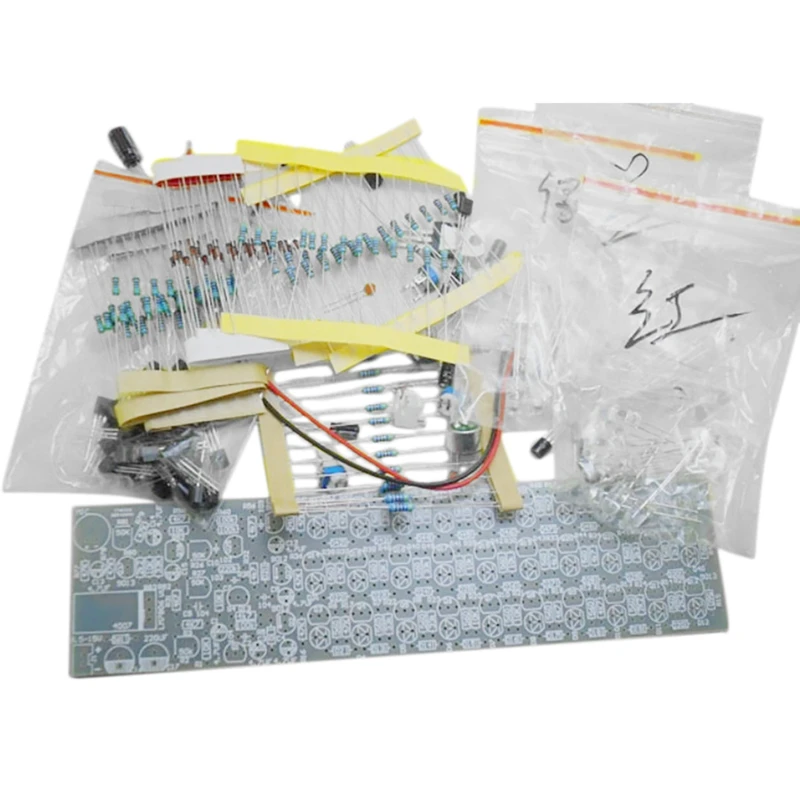 LED Music Rhythm Spectrum Light Voice Control Line Control Level Display Electronic DIY Kits
LED Music Rhythm Spectrum Light Voice Control Line Control Level Display Electronic DIY Kits