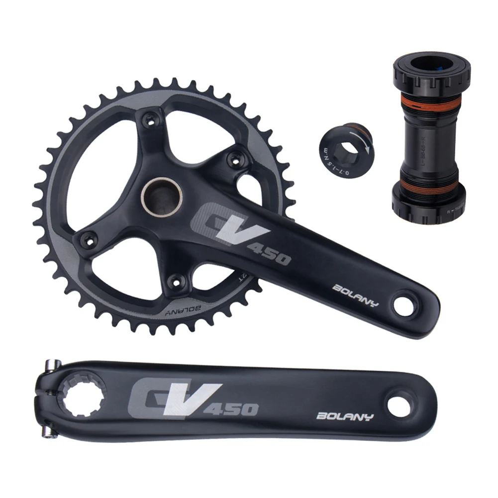 Off-road Road Crankset 170mm/172.5mm Road Bike Crank Set Bottom Bracket Crank Positive And Negative Tooth Single 42T Shaft 113m
Off-road Road Crankset 170mm/172.5mm Road Bike Crank Set Bottom Bracket Crank Positive And Negative Tooth Single 42T Shaft 113m