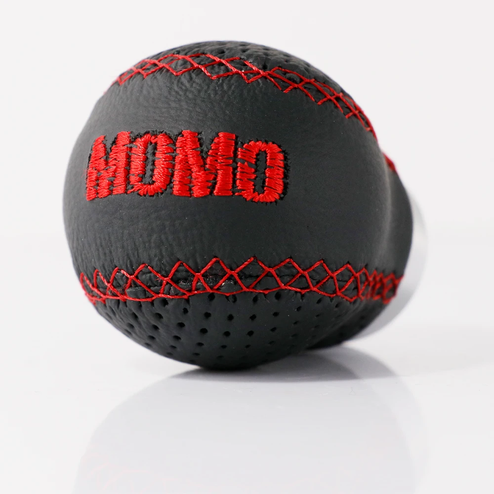 JDM Style momo PU Leather Manual Racing Stick Gear Shift Knob Shifter Lever Head for Universal Car
JDM Style momo PU Leather Manual Racing Stick Gear Shift Knob Shifter Lever Head for Universal Car