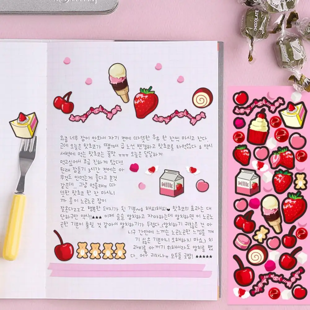 Lightweight Multifunction Love Heart DIY Scrapbook Stationery Phone Computer Decorative Sticker for School 
Lightweight Multifunction Love Heart DIY Scrapbook Stationery Phone Computer Decorative Sticker for School