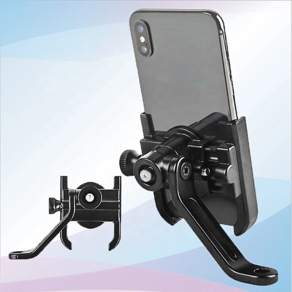 Universal Aluminum Metal Motorcycle Bike Phone Holder GPS Bracket Mount Clip Support Moto Mirro Handlebar For Xiaomi iPhone
Universal Aluminum Metal Motorcycle Bike Phone Holder GPS Bracket Mount Clip Support Moto Mirro Handlebar For Xiaomi iPhone