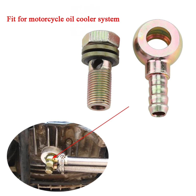 High Quality Carbons Steel 2pcs/Set M12x1.25mm Motorcycle Refit Oil Cooler Fittings Plug M6/M8 Ball Head Adapter
High Quality Carbons Steel 2pcs/Set M12x1.25mm Motorcycle Refit Oil Cooler Fittings Plug M6/M8 Ball Head Adapter