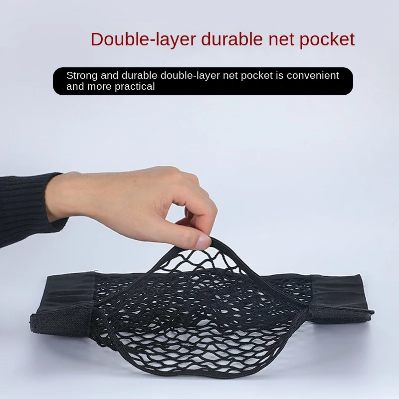 Car Back Rear Mesh Trunk Seat Elastic String Net Magic Sticker Universal Storage Bag Pocket Cage Auto Organizer Seat Back Bag
Car Back Rear Mesh Trunk Seat Elastic String Net Magic Sticker Universal Storage Bag Pocket Cage Auto Organizer Seat Back Bag