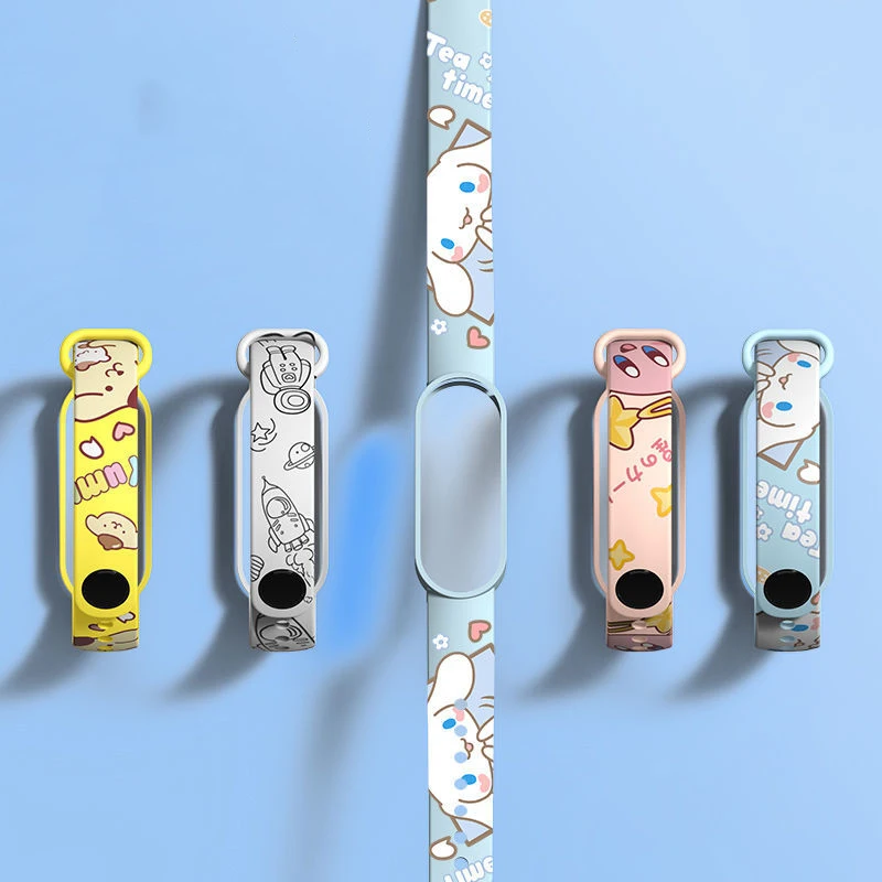 Kawaii Sanrios Cinnamoroll Kuromi Led Electronic Band Smart Bracelet Anime Student Watch Replacement Wristband for Xiao Mi7 Gift
Kawaii Sanrios Cinnamoroll Kuromi Led Electronic Band Smart Bracelet Anime Student Watch Replacement Wristband for Xiao Mi7 Gift