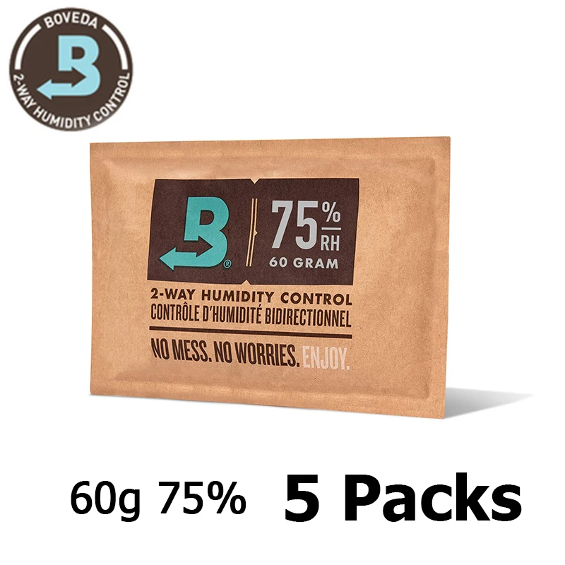 Boveda 2 Way Humidity Packs - Prevents Cracking & Warping Of Guitars - Humidity cigar - for Cigar Humidifier Accessories
Boveda 2 Way Humidity Packs - Prevents Cracking & Warping Of Guitars - Humidity cigar - for Cigar Humidifier Accessories