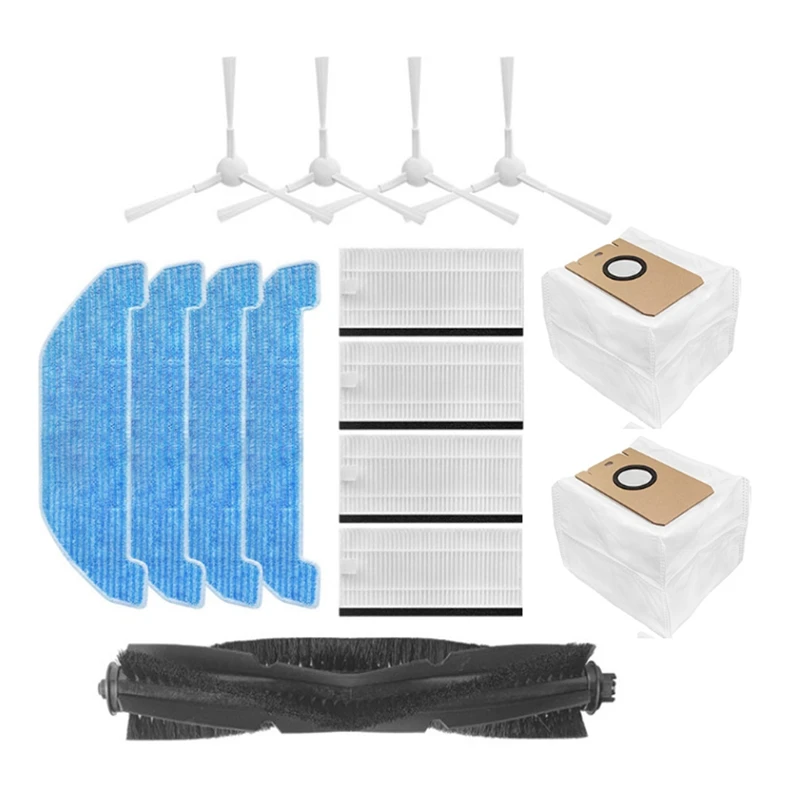 Accessories Kit For Neabot Q11 Robot Vacuum Cleaner Parts Washable Main Side Brush Mop Cloth HEPA Filter Dust Bag
Accessories Kit For Neabot Q11 Robot Vacuum Cleaner Parts Washable Main Side Brush Mop Cloth HEPA Filter Dust Bag